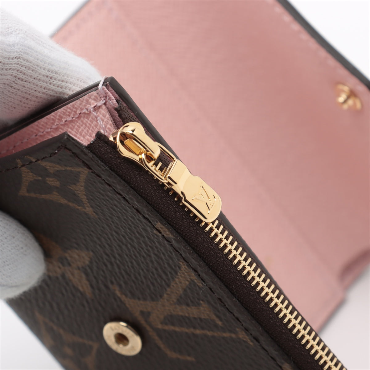 Louis Vuitton Monogram Portefeuille Zoé Rose Ballerine * PREORDER *