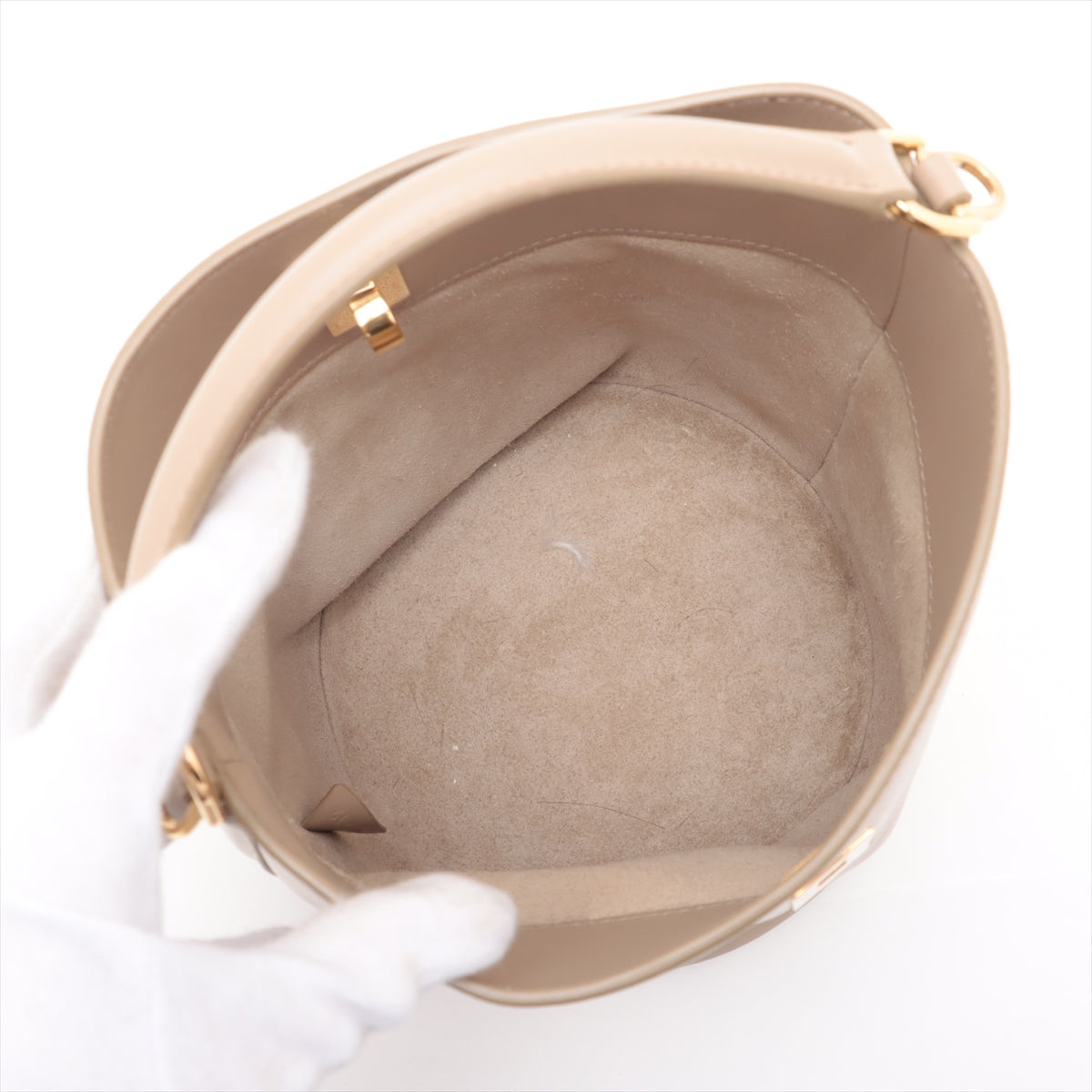 Celine Teen Bucket 16 Bucket Shoulder Bag Beige * PREORDER *