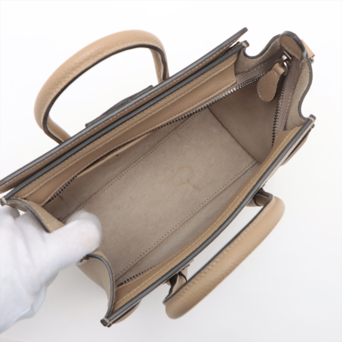 Celine Luggage Nano Leather Two-Way Shopper Handbag Beige * PREORDER *