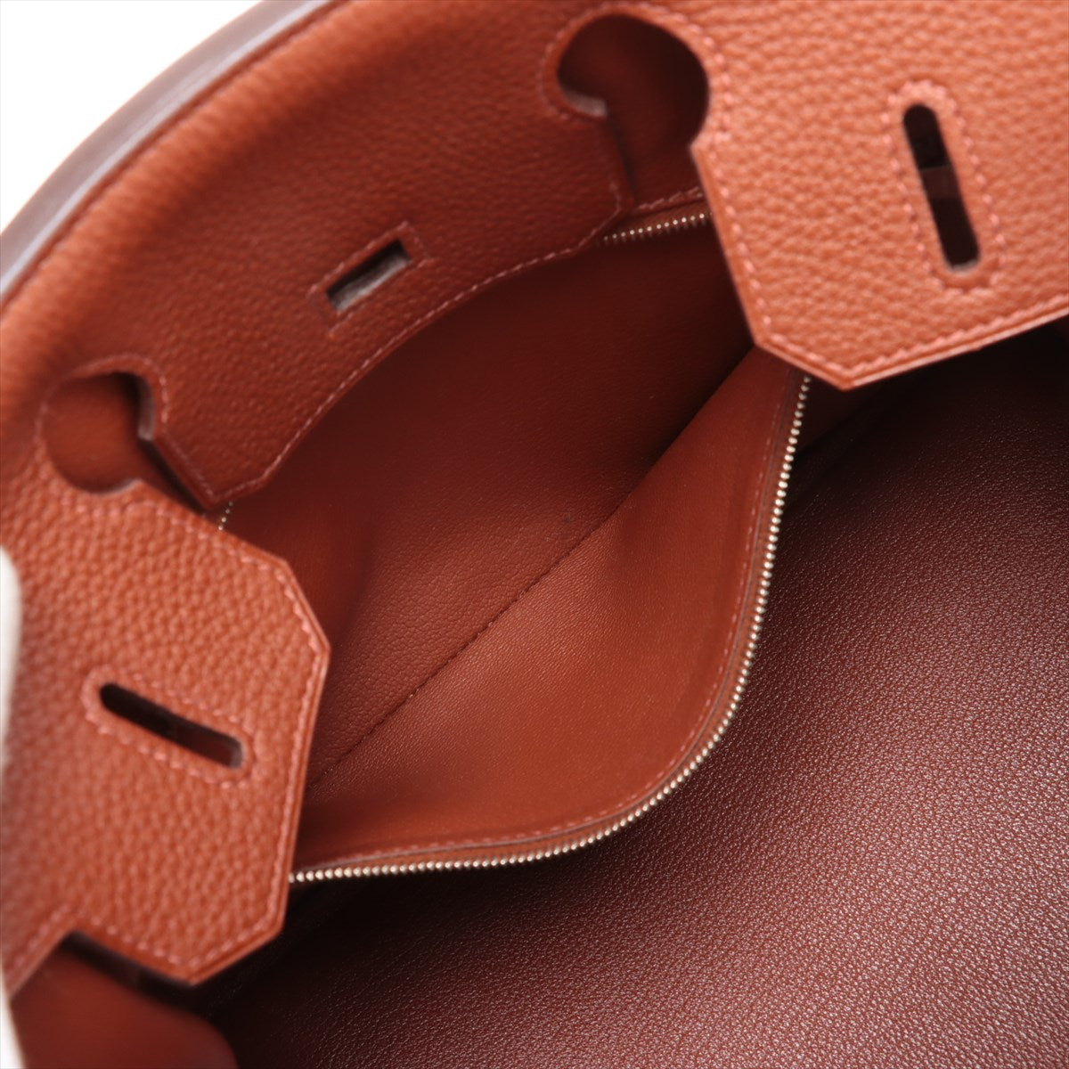 Designer Hermes Birkin 30 Togo Handbag Sienna