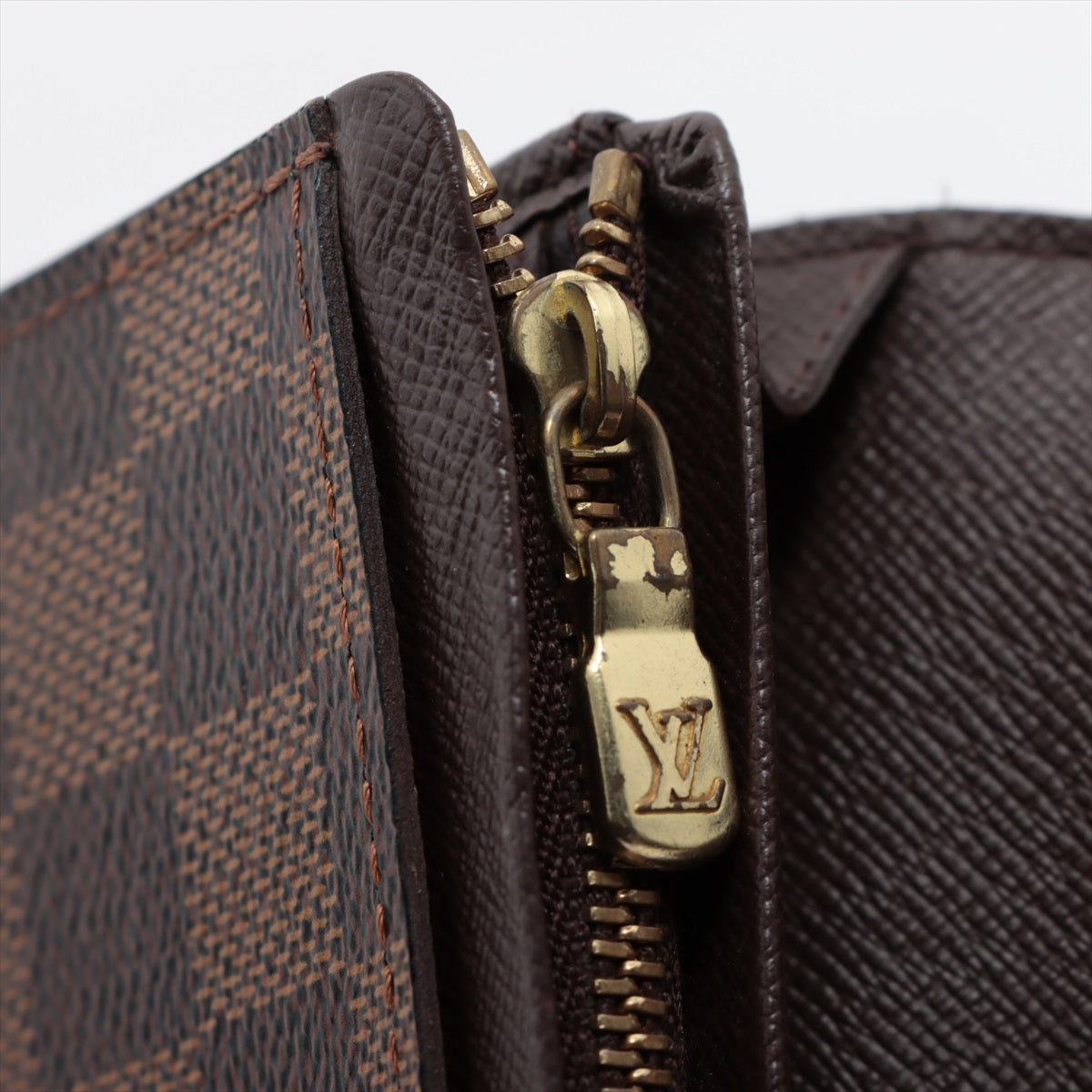 Louis Vuitton Damier Ebene Porte Monnaie Billets Tresor Wallet