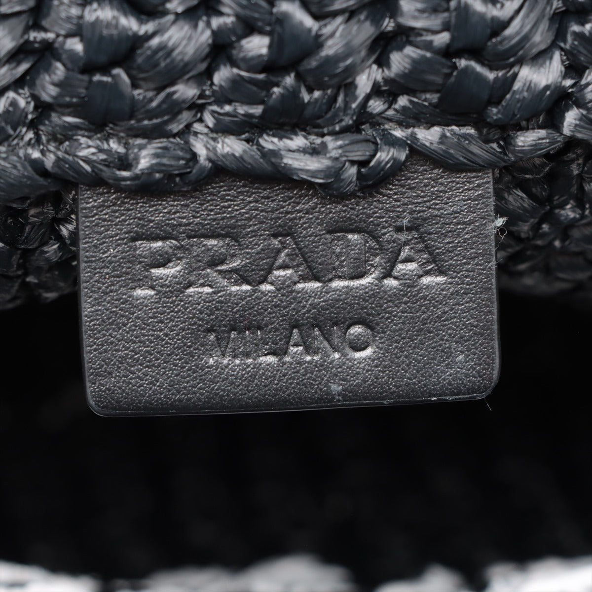 Prada Raffia Crochet Handbag Black * PREORDER *