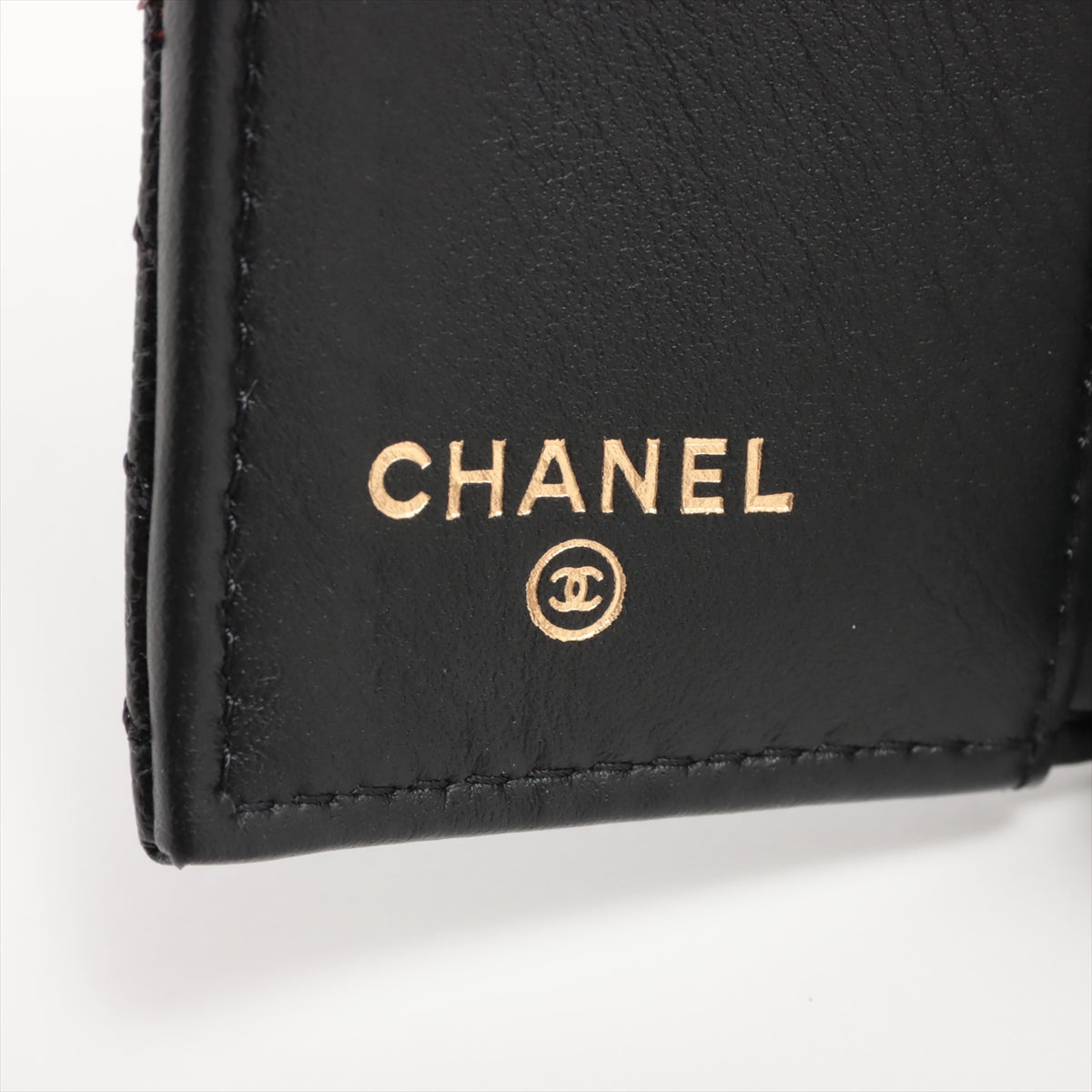 Chanel Boy Chanel Caviar Skin Compact Wallet Black * PREORDER *