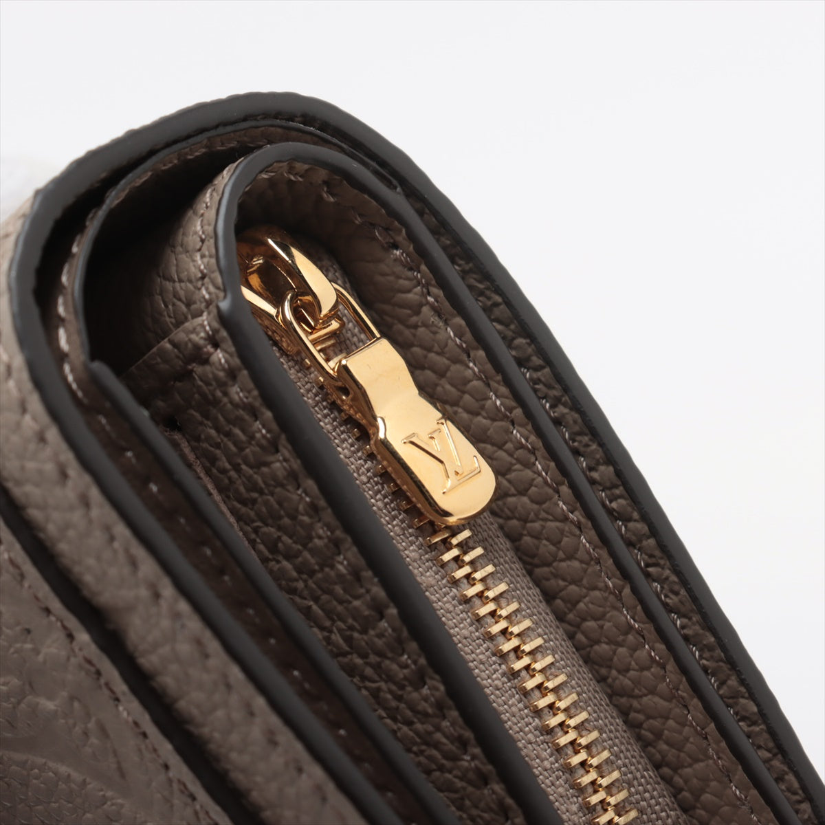 Louis Vuitton Monogram Empreinte Clea Compact Wallet Tourterelle * PREORDER *