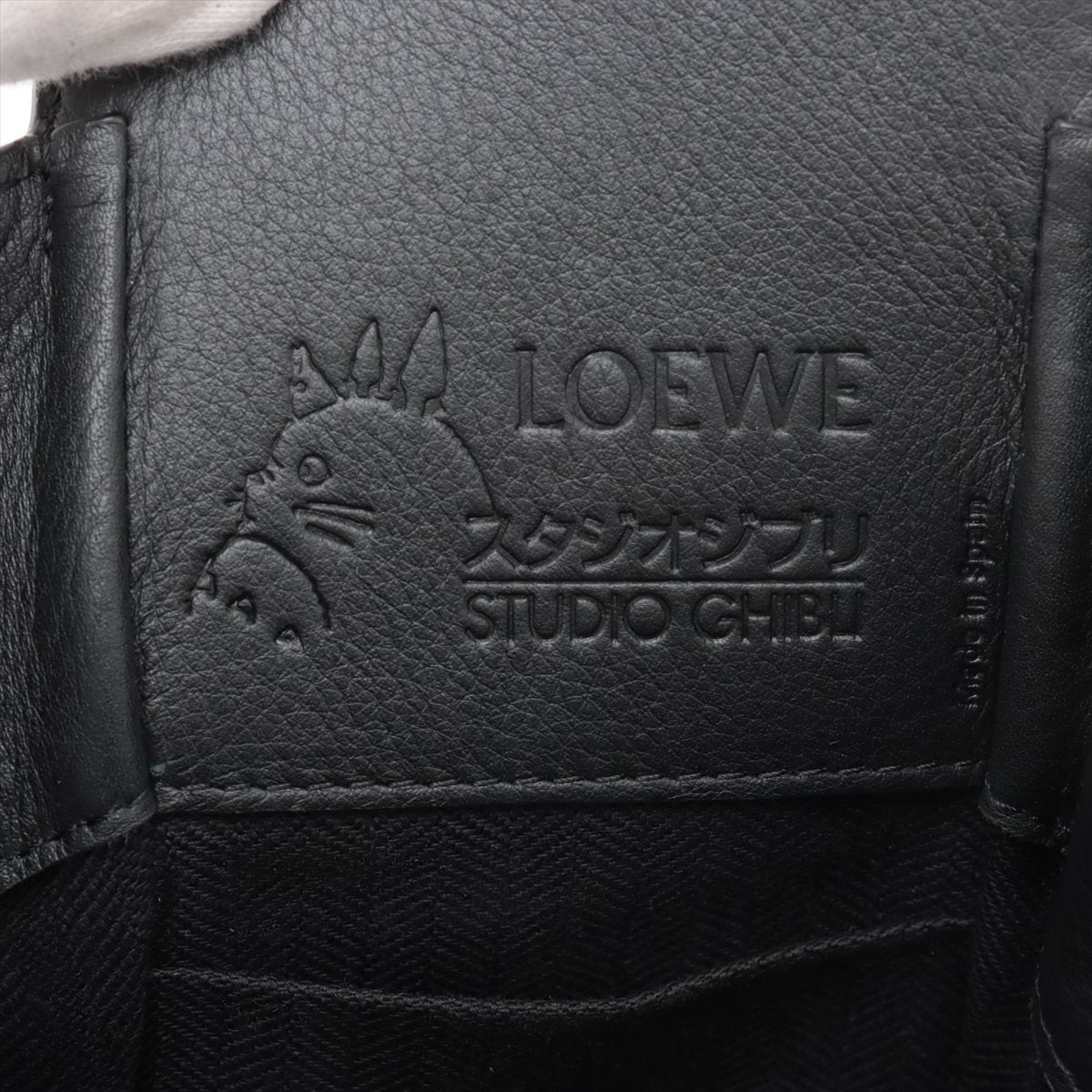 Loewe x Studio Ghibli Hammock Drawstring Mini Leather Two-Way Shoulder Bag Brown x Beige * PREORDER *