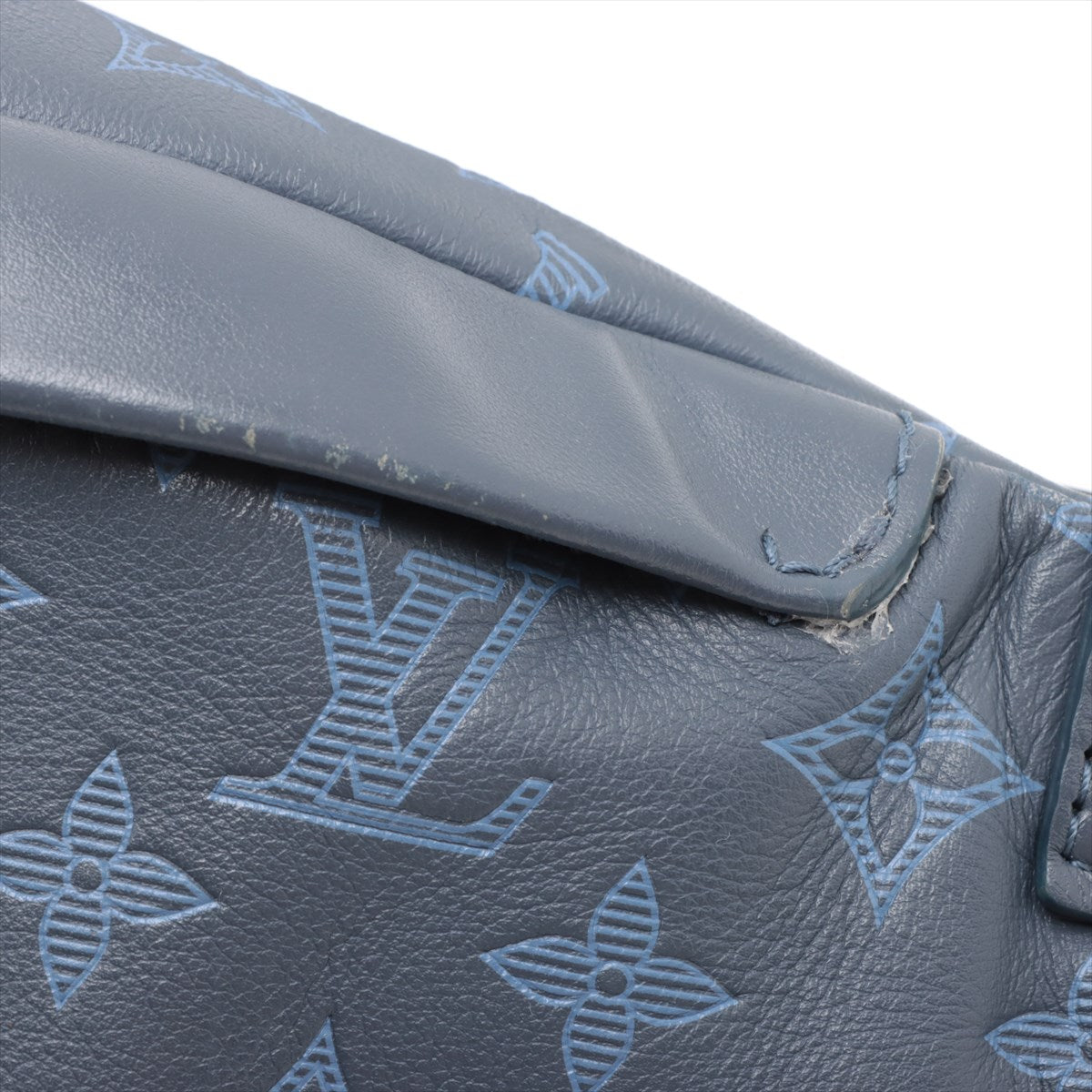 Louis Vuitton Monogram Shadow Discovery Bumbag PM Blue * PREORDER *