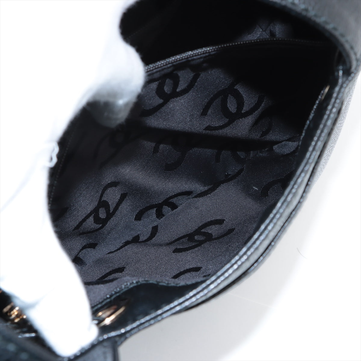 Chanel CC Logo Caviar Skin Drawstring Tote Bag Black * PREORDER *