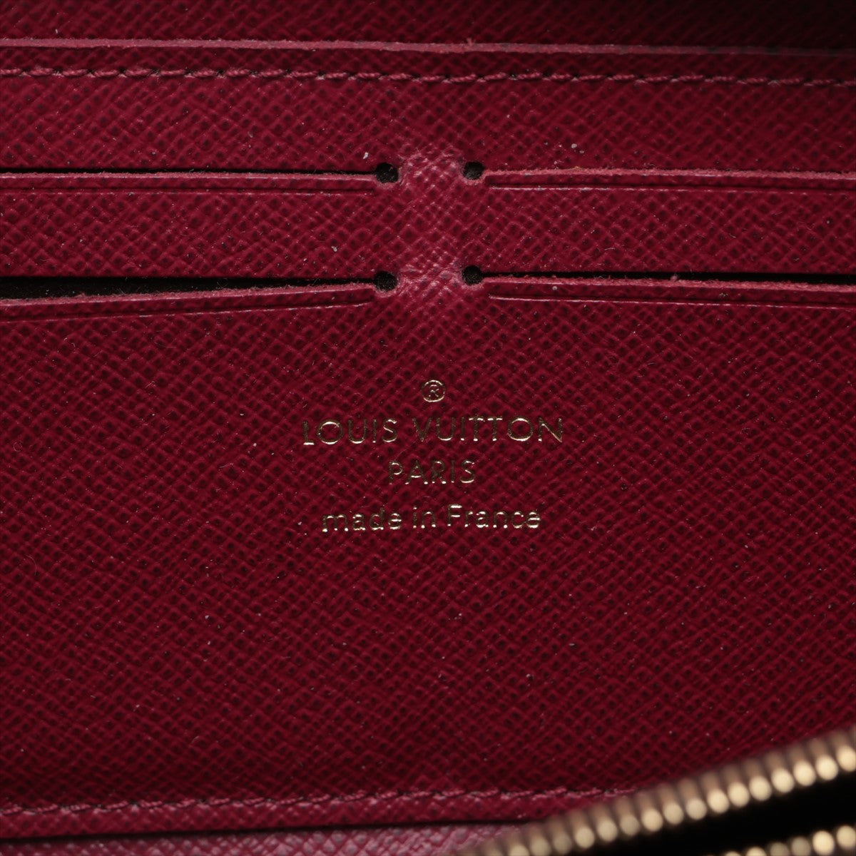 Louis Vuitton Monogram Clemence Long Wallet Fuchsia