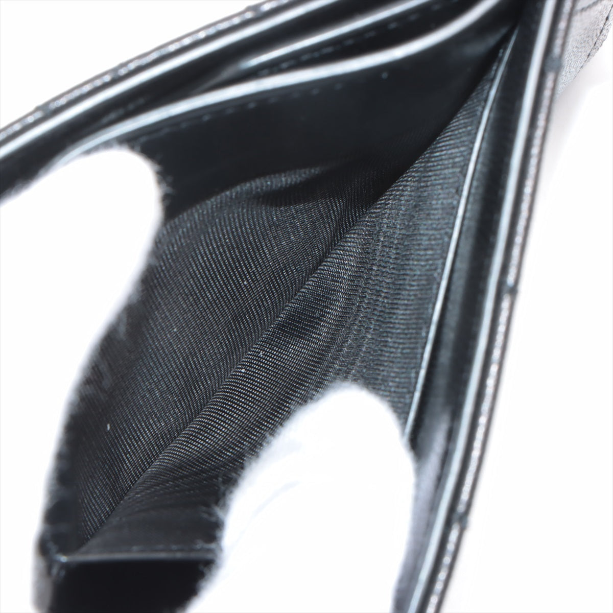 Top Buy Second Hand Saint Laurent Leather Strap Card Case Black